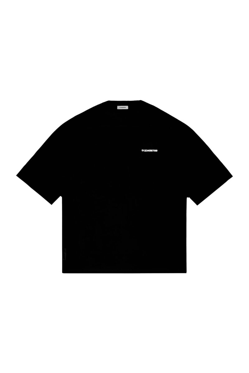 TSHIRT OVERSIZE - BLACK